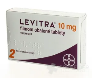 LEVITRA 10 mg filmom obalené tablety