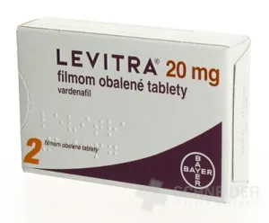 LEVITRA 20 mg filmom obalené tablety