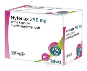 Myfenax 250 mg tvrdé kapsuly