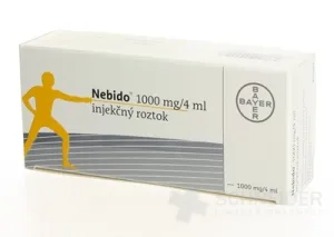 Nebido 1000 mg/4 ml injekčný roztok