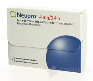 Neupro 4 mg/24 h transdermálna náplasť