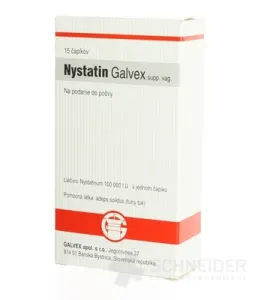 Nystatin Galvex supp. vag.
