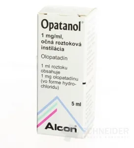 OPATANOL 1 mg/ml očná roztoková instilácia