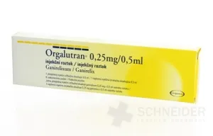 Orgalutran 0,25 mg/0,5 ml injekčný roztok