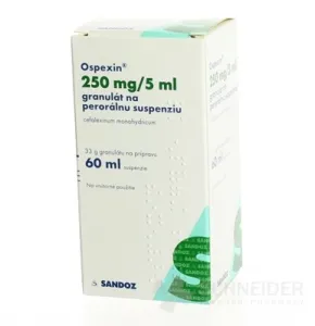 OSPEXIN 250 mg/5 ml