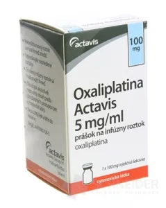 Oxaliplatina Actavis 5 mg/ ml