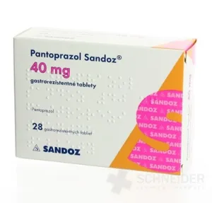 Pantoprazol Sandoz 40 mg gastrorezistentné tablety
