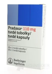 Pradaxa 110 mg tvrdé kapsuly