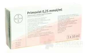 Primovist 0,25 mmol/ml, naplnená inj. striekačka