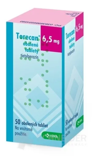 TORECAN obalené tablety 6,5 mg