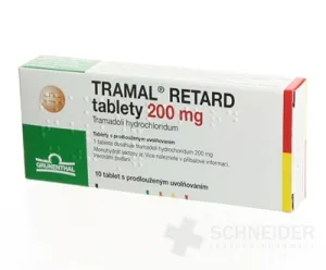 TRAMAL retard tablety 200 mg