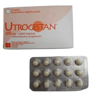 Utrogestan 100 mg mäkké kapsuly