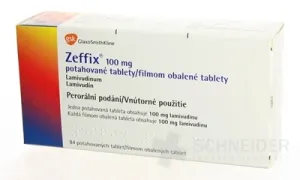 Zeffix 100 mg filmom obalené tablety