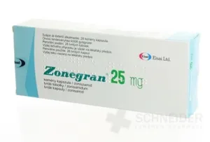 Zonegran 25 mg tvrdé kapsuly