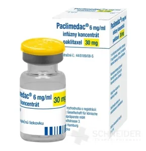 Paclimedac 6 mg/ml infúzny koncentrát