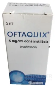 Oftaquix 5 mg/ml očné roztokové kvapky