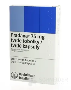 Pradaxa 75 mg tvrdé kapsuly