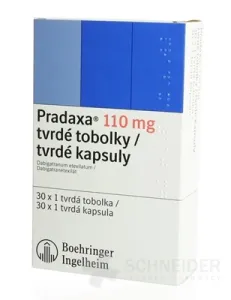 Pradaxa 110 mg tvrdé kapsuly