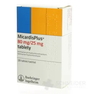 MicardisPlus 80 mg/25 mg