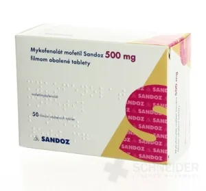 Mykofenolát mofetil Sandoz 500 mg