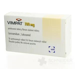 Vimpat 100 mg filmom obalené tablety