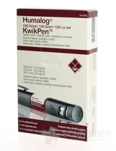 Humalog 100 U/ml Kwik Pen, injekčný roztok
