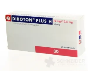 Diroton plus H 10 mg/12,5 mg tablety