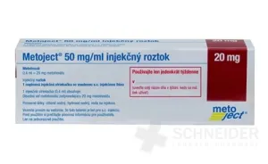 Metoject 50 mg/ml injekčný roztok