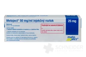 Metoject 50 mg/ml injekčný roztok