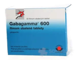 Gabagamma 600 filmom obalené tablety