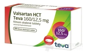 Valsartan HCT Teva 160/12,5 mg