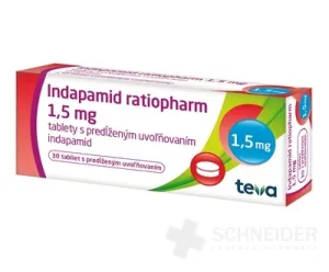 Indapamid ratiopharm 1,5 mg