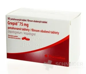 Grepid 75 mg filmom obalené tablety