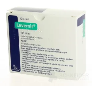 Levemir Penfill 100 jednotiek/ml