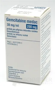 Gemcitabine medac 38 mg/ml