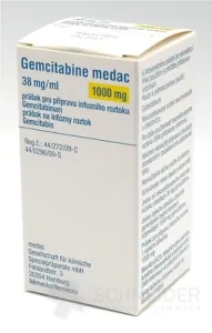 Gemcitabine medac 38 mg/ml