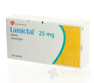 Lamictal 25 mg tablety
