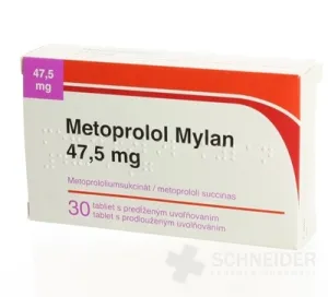 Metoprolol Mylan 47,5 mg