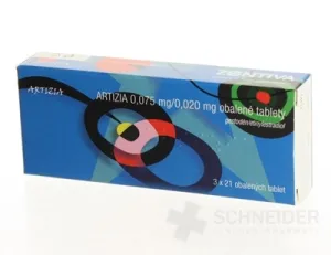 ARTIZIA 0,075 mg/0,020 mg obalené tablety