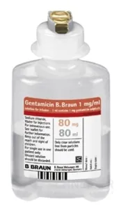 Gentamicin B. Braun 1 mg/ml infúzny roztok