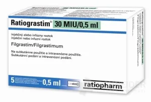 Ratiograstim 30 MIU/0,5 ml
