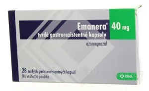 Emanera 40 mg tvrdé gastrorezistentné kapsuly