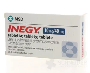 INEGY 10 mg/40 mg tablety