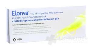 Elonva 150 mikrogramov injekčný roztok
