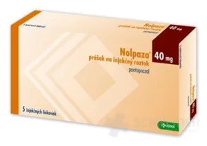 Nolpaza 40 mg prášok na injekčný roztok