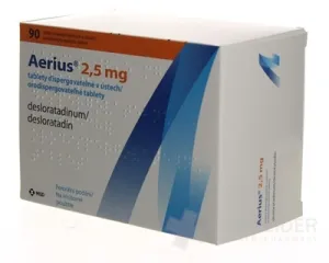 Aerius 2,5 mg orodispergovateľné tablety