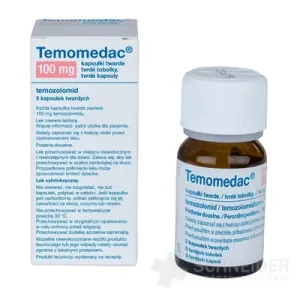 Temomedac 100 mg tvrdé kapsuly