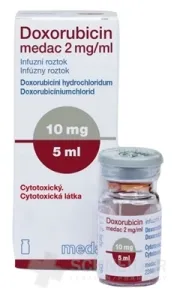 Doxorubicin medac 2 mg/ml infúzny roztok