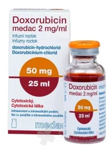Doxorubicin medac 2 mg/ml infúzny roztok