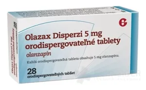 Olazax Disperzi 5 mg orodispergovateľná tableta